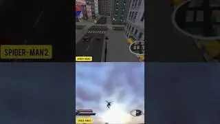 Spider-Man 2 Vs Spider-Man 3 web Swinging Comparison #india #youtube #shorts