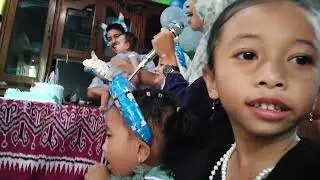 Pergi ke ultahnya adek mahreen