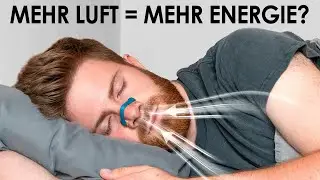 Was bringt schlafen mit Nasenpflaster? | Selbstexperiment