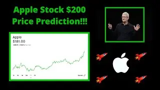 Apple Stock is going to $200!!