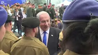 ראש הממשלה נתניהו בטקס החיילים המצטיינים בבית הנשיא