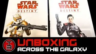 Unboxing 2 Boxes of Across The Galaxy - Star Wars Destiny