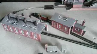 N gauge model  railway