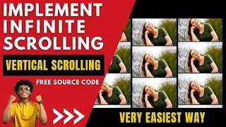 🔴Implement Infinite Vertical Scrolling Using Html and CSS | Coder Hindi