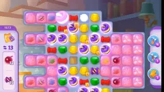 Homescapes walkthrough Holiday Season: level 1673-1682 ~ Royal Tearoom renovations