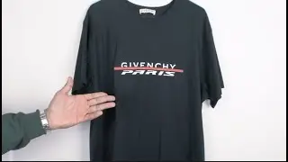 Givenchy Logo Cotton T Shirt (Black/Red) Review