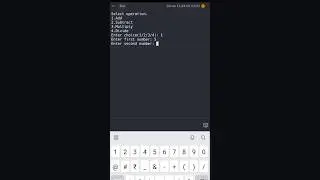 Python program to create simple calculator #shorts #coding #python #pythonprogramming