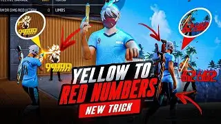 Fix Free Fire Yellow🟡Damage To Red Damage🛑New Trick😱Yellow Damage Problem Solved😍 Headshot