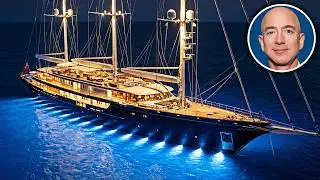 Jeff Bezos' Insane Collection of Yachts