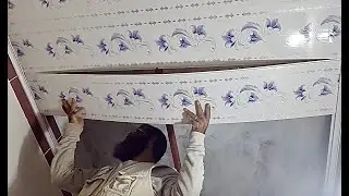 Installation of the ceiling for the bathroom is very easier