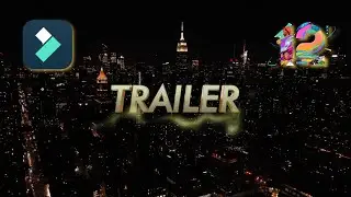 How to Make 3D Trailer Intro - Filmora 12
