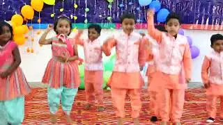 Bhangra beat box Dance by Rainbow Kids - Nursery'C'- choreography by Tr.Aditi Mishra -Euphoria 2024.