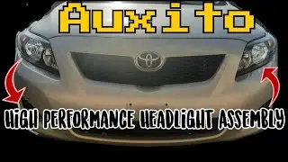 Toyota Corolla Headlight Assembly Installation | Auxito | 2009-2010