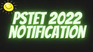 PSTET 2022 new notification out🔹3 important to clear pstet 🔹Pstet Punjabi study notes 🔹 Punjab tet
