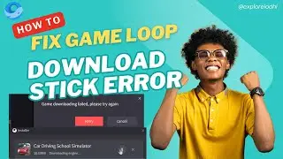 how to fix gameloop download stuck problem 2025 | gameloop not downloading fix