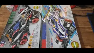 UNBOXING TAMIYA MINI 4WD MERK DAXING MAX BREAKER & BLITZER SONIC