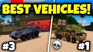 The New UPDATED RANKING Of The Best Ground Vehicles In War Tycoon!