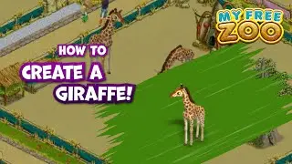 How is a giraffe made? 🤔 My Free Zoo timelapse #blender #animals #gamedev