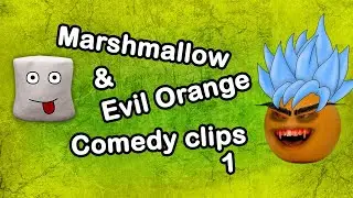 Marshmallow & Evil Orange comedy compilation 01