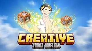 200 Hari di minecraft tapi MODE CREATIVE 🗿🗿 !!!!