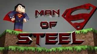 Minecraft Parody - MAN OF STEEL! - (Minecraft Animation)