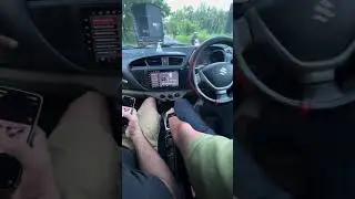 Driving with Gears #youtubeshorts #cricket #car #drivingskills
