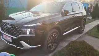 Hyunday Santa Fe Smart park
