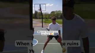 When your teammate ruins your assist‼️🤦🏽 