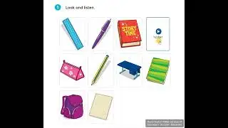 Sm1  Unit 1  School vocabulary  Slow version