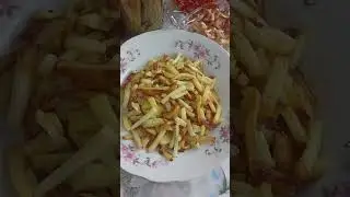 Картофель 😋жареный. Тошнотики? 👀