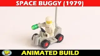 LEGO 886 Classic Space Buggy  - Animated building review