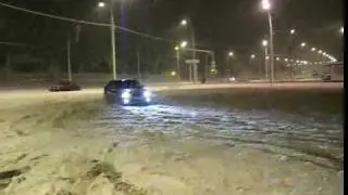 Дрифт Subaru Legacy B4 STI (полный привод)