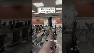 IIT Bombay CSE Computer Lab 😍🤯 | Kalpit Veerwal