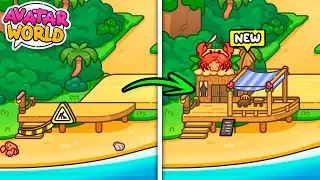 UPDATE!? 🦀 RESTAURANT? NEW SECRETS AND BUGS IN AVATAR WORLD