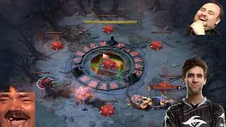 Dota 7.33 - YapzOr reacts to Techies vs Tormentor and can't stop laughing!