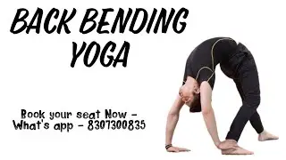 Back Bending yoga with Master Jai @jaiyogaacademy
