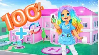 I 100% COMPLETE and REBIRTH my salon in Roblox Nail Salon Tycoon!!
