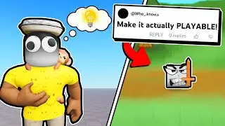 I Turned My 2D Project Into A Playable Roblox Game