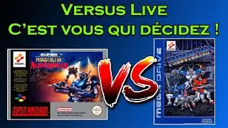 🔴  Stream Versus 🔸 PROBOTECTOR 🔸 Super Nintendo 🆚 Sega Megadrive