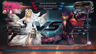 TEKKEN 7 - Nina (Onyxe Blade) Versus Jin (kenshinmack21)