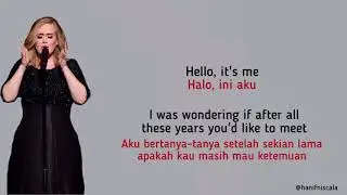 Adele - Hello | Lirik Terjemahan