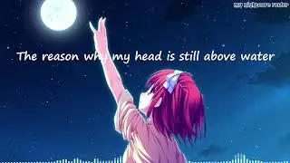 Nightcore - Get You The Moon (Kina ft. Snow) (lyrics)