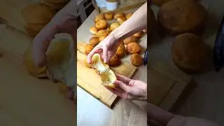 Приготовьте побольше крема!!!!ВОЛШЕБНЫЕ ПОНЧИКИ!/Պոնչիկի հրաշալի տարբերակ/fluffy donuts