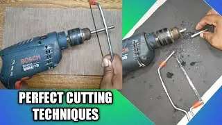 How to perfect cutting iron rod and wood | perfect cutting techniques