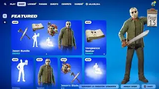 Jason Vorhees X Fortnite Locker Early Access