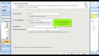 ¿Cómo configurar una cuenta de correo electrónico en Outlook 2007?
