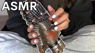 ASMR Fast Triggers On Predator Figurine (textured plastic)