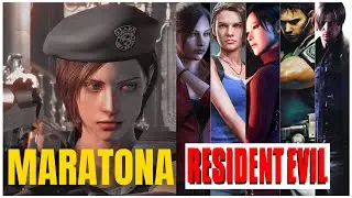 JILL VS CHRIS! MARATONA RESIDENT EVIL - Gameplay ao vivo - ps5 #2