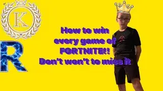 How to win every fortnight game,dont wanna miss it.