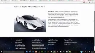 Beaver Builder with Advanced Custom Fields Tutorial